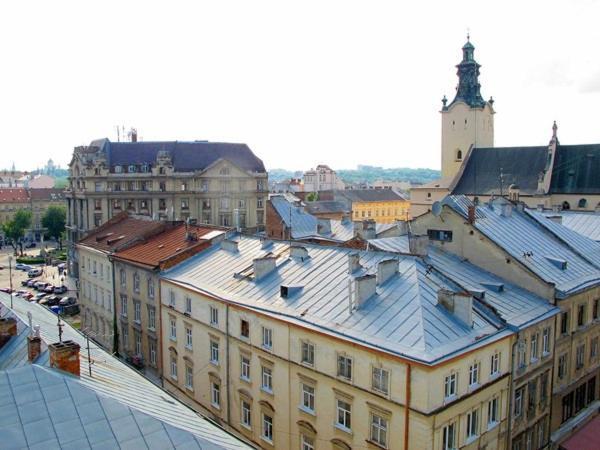 Апартаменти В Центрі На Галицький Для Чотирьох Lemberg Exterior foto